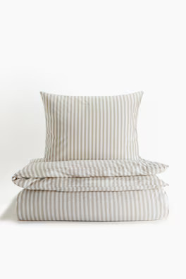 Cotton King/Queen Duvet Cover Set | H&M (US + CA)