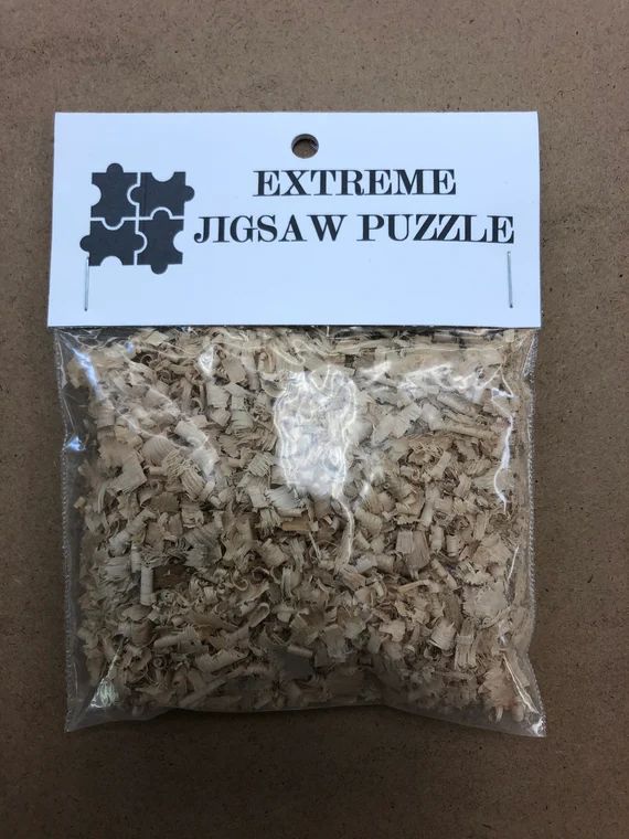 Extreme Jigsaw Puzzle: Gag Gift; White Elephant; Novelty Gifts | Etsy (US)