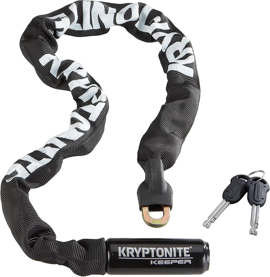 Kryptonite Keeper 785 Bike Chain Lock, 2.8 Feet Long Heavy Duty Anti-Theft Bicycle Chain Lock wit... | Amazon (US)