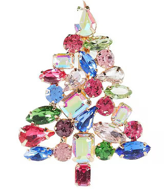 Pastel Christmas Tree Pin | Dillard's