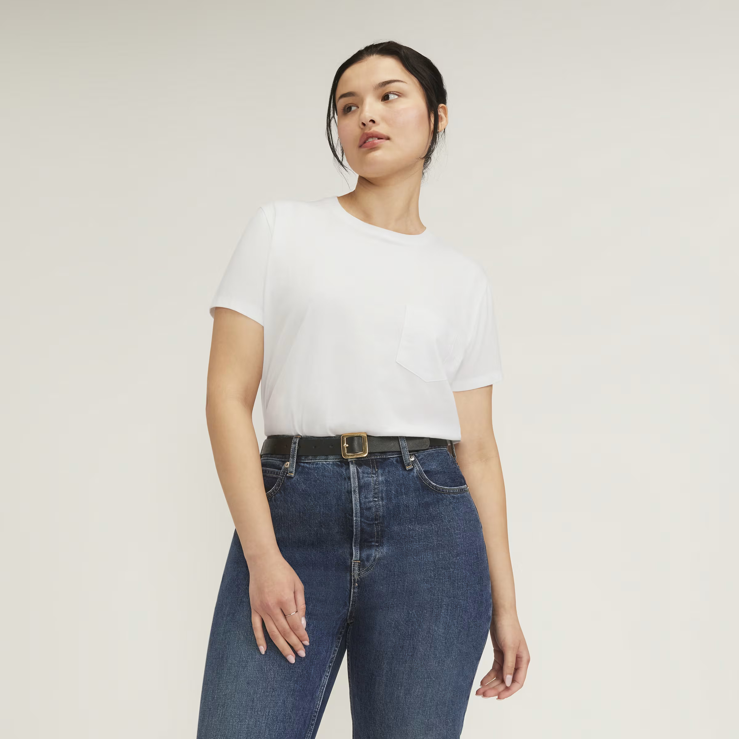 The Box-Cut Tee in Essential Cotton | Everlane