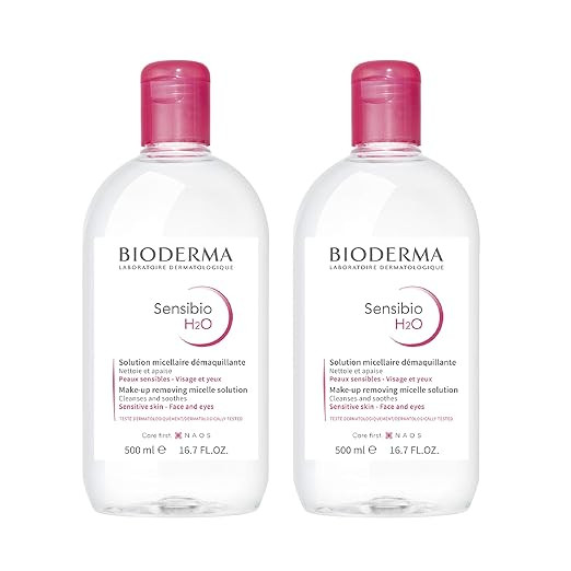 Bioderma - Sensibio - H2O Micellar Water - Makeup Remover Cleanser - Face Cleanser for Sensitive ... | Amazon (US)