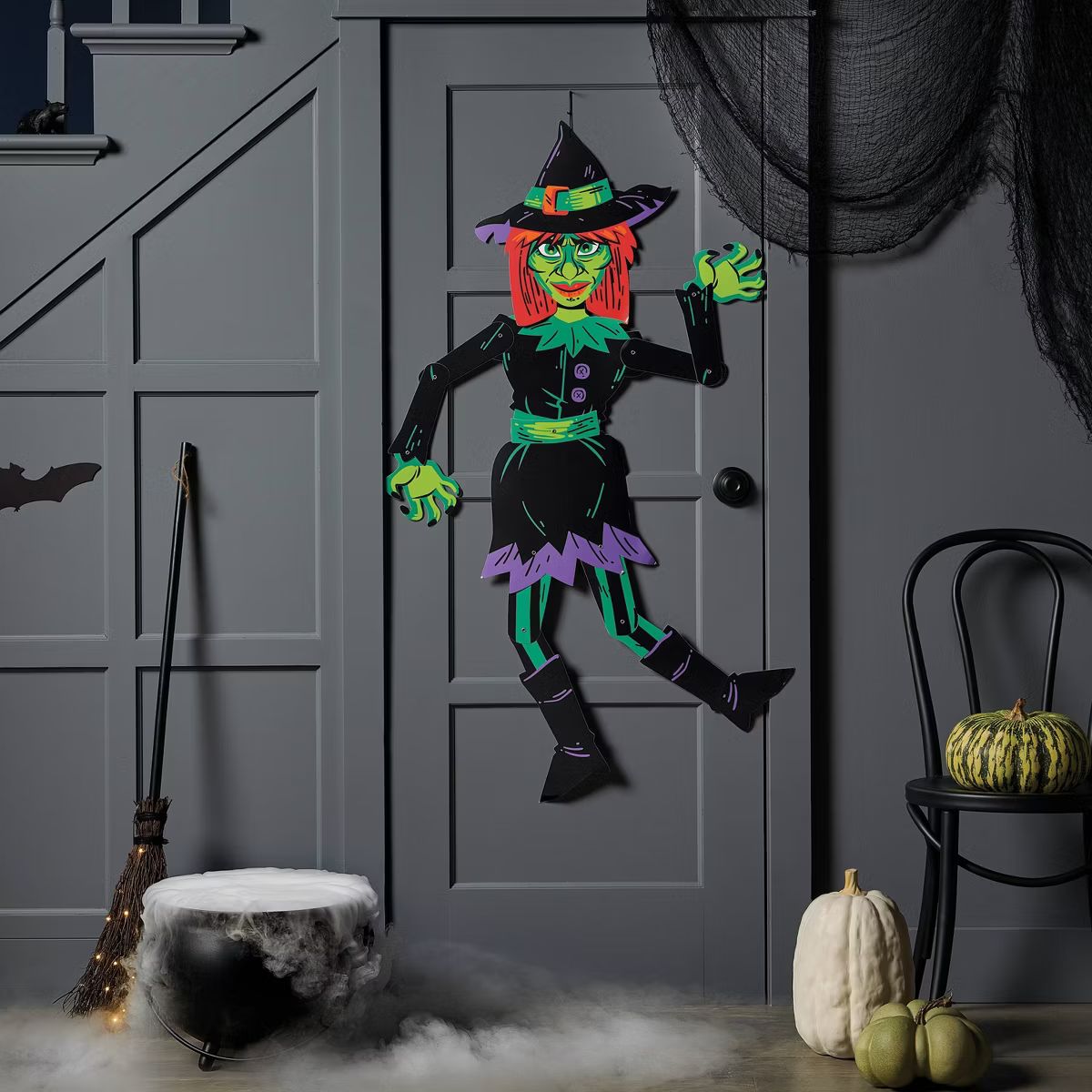 50" Halloween Paper Wall Decor Witch - Hyde & EEK! Boutique™ | Target