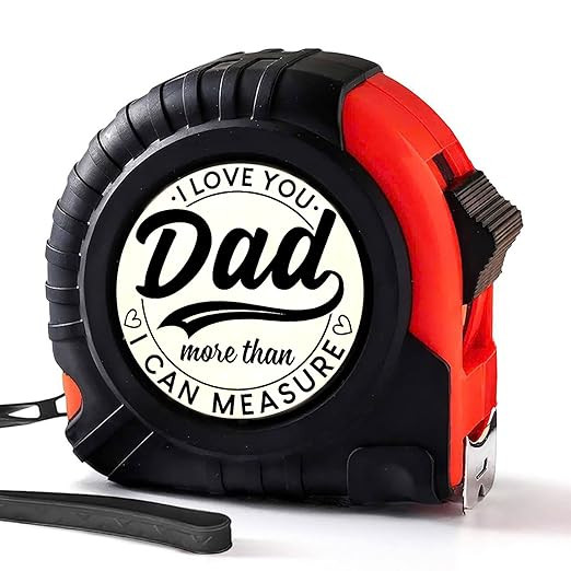 Dad Gifts from Daughter Son for Fathers Day Measure Tape - Cool Fathers Day Presents - Birthday G... | Amazon (US)