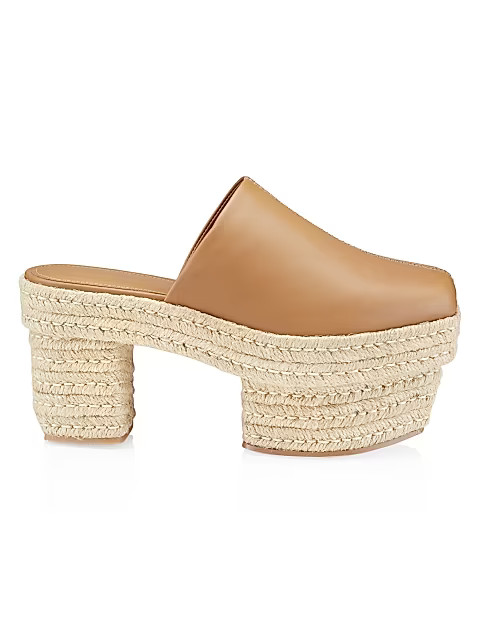 Leah Espadrille Platform Clogs | Saks Fifth Avenue