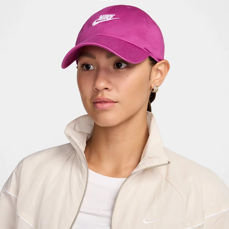 Nike Women's Club Cap Hot Fuchsia/(White), Small/Medium - Women's Athl Hats And Acc at Academy Sports | Academy Sports + Outdoors