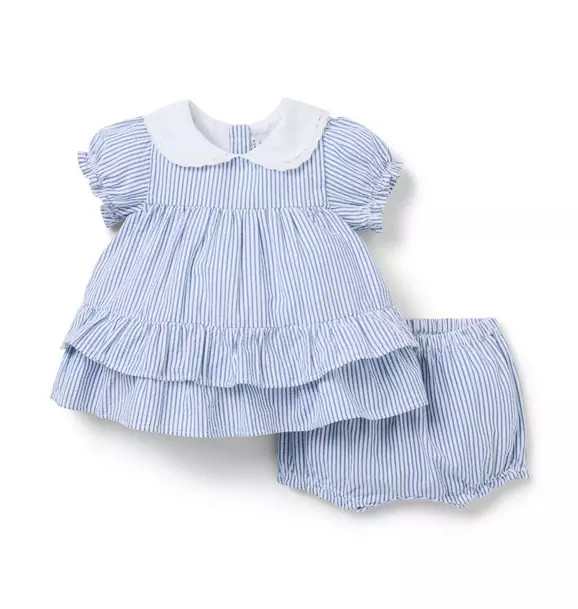 Baby Striped Seersucker Matching Set | Janie and Jack