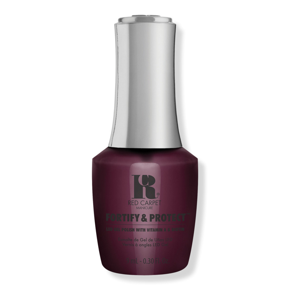 Red Carpet Manicure Fortify & Protect LED Gel Nail Polish Collection - Film Reel Red | Ulta