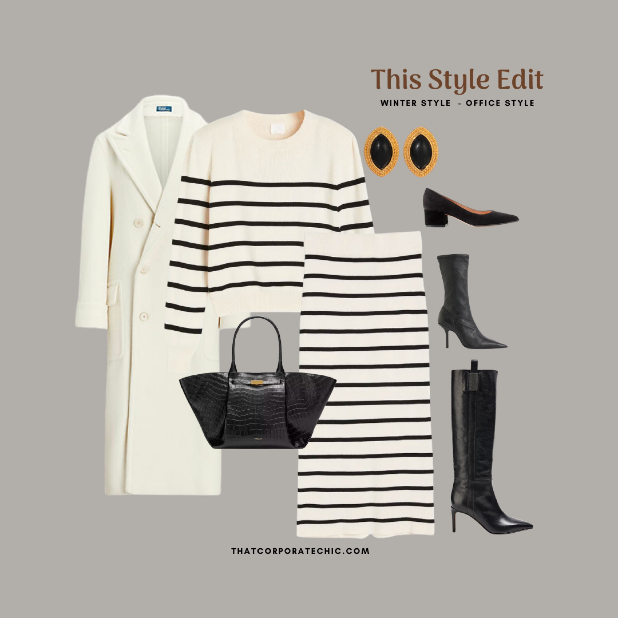 Effortless business casual winter workwear style ideas - can be worn beyond the office 

Work bag, workwear, office style, easy work look, winter coat, elevated style

#LTKworkwear #LTKSeasonal #LTKitbag