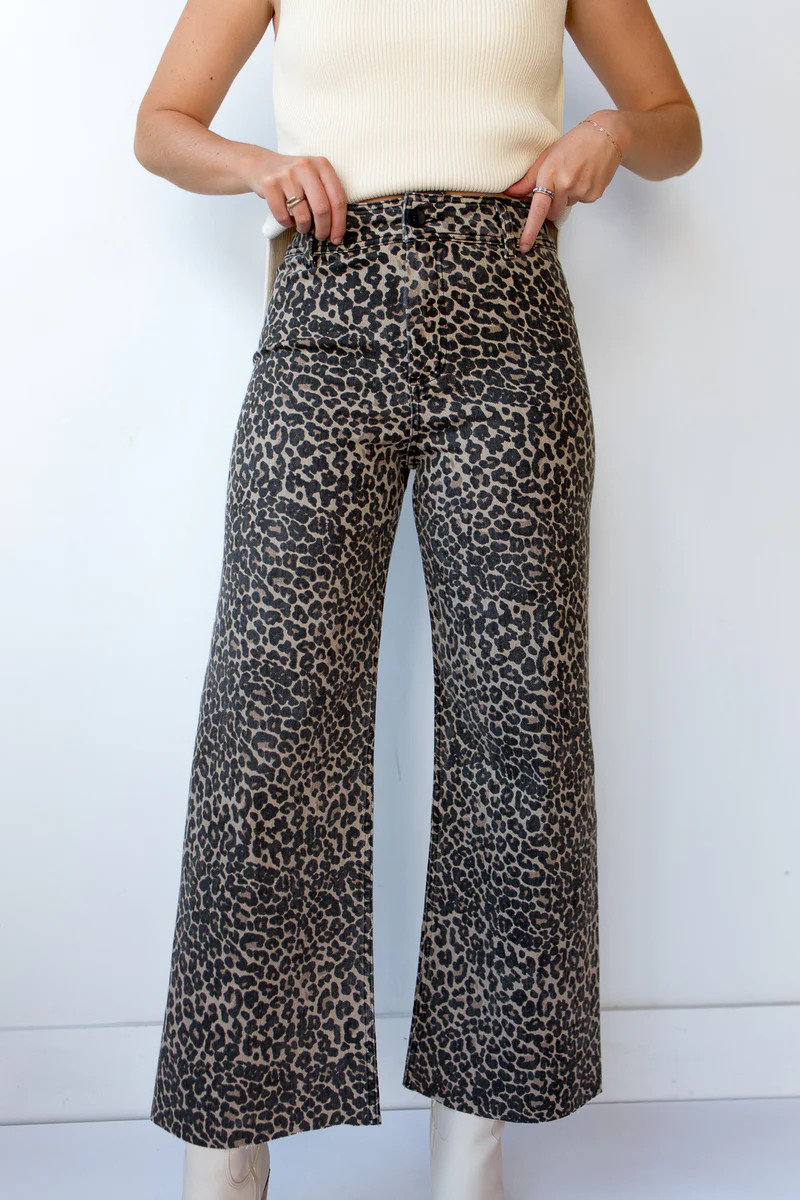 rhea denim pants | mode