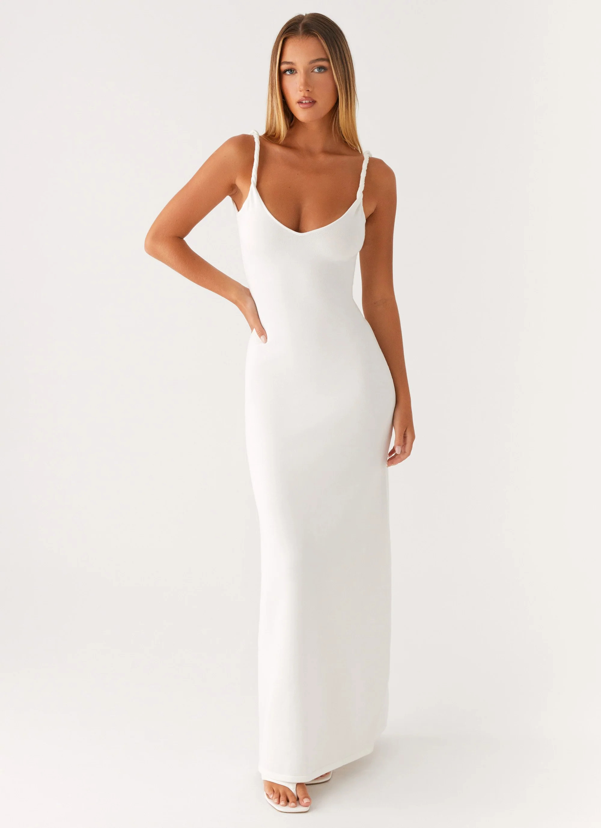 Anastasia Maxi Dress - Ivory | Peppermayo (Global)