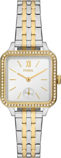 Colleen Two-Tone Bracelet Watch, 28mm | Nordstrom Rack