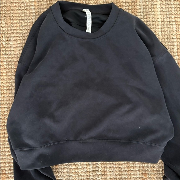 Lululemon Softstream Perfectly Oversized Cropped Crew | Poshmark