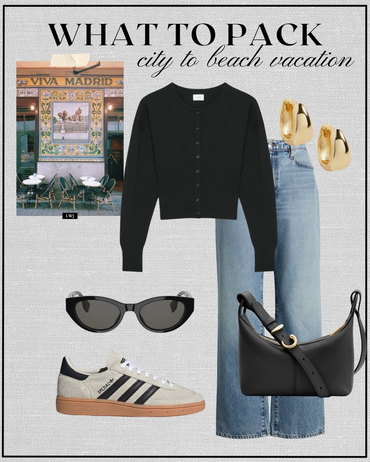 Madrid travel outfit inspo 

#LTKTravel