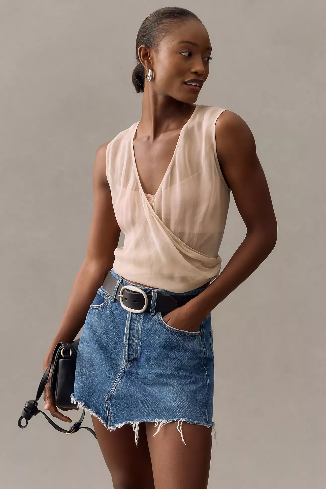 Maeve Cropped Racerback Tank curated on LTK