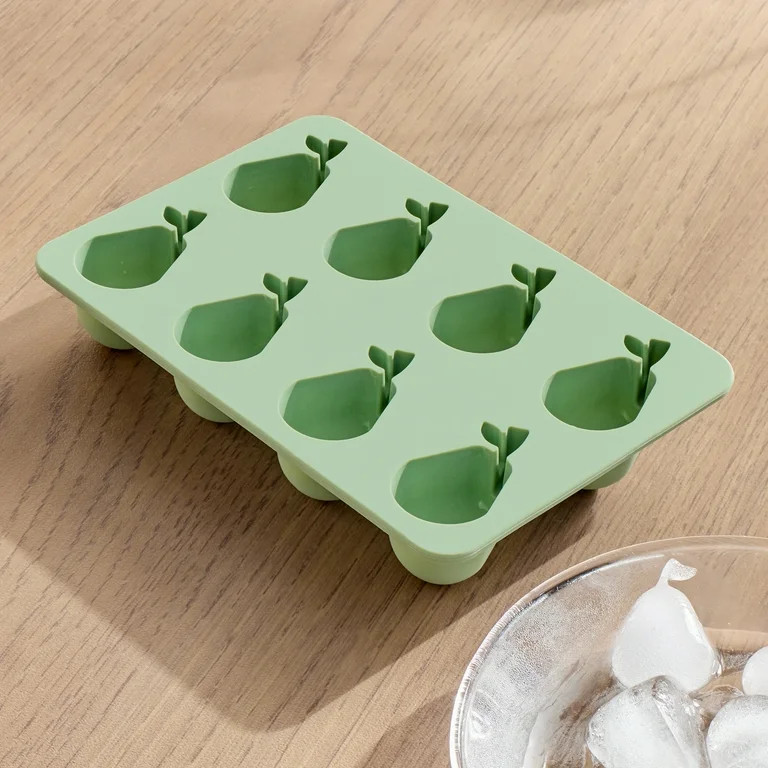 Better Homes and Gardens Green Pear Silicone Ice Cube Mold | Walmart (US)