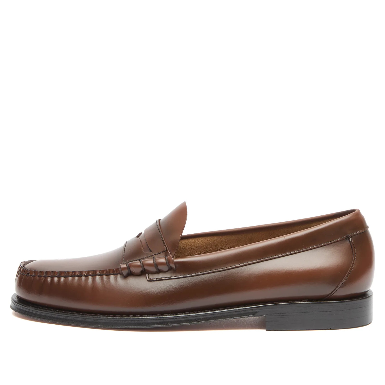 Bass Weejuns Men's Larson Penny Loafer in Mid Brown Leather, Size UK 7 | END. Clothing