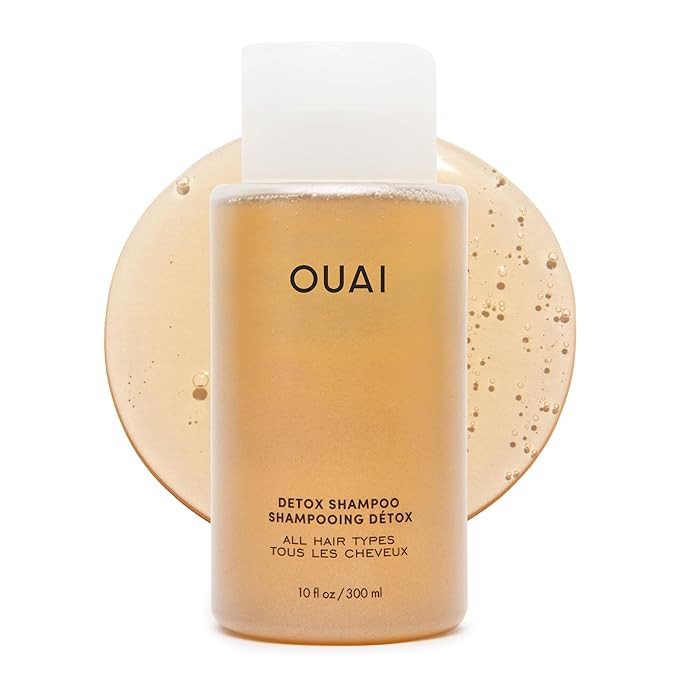 OUAI Detox Shampoo - Clarifying Shampoo for Build Up, Dirt, Oil, Product and Hard Water - Apple C... | Amazon (US)