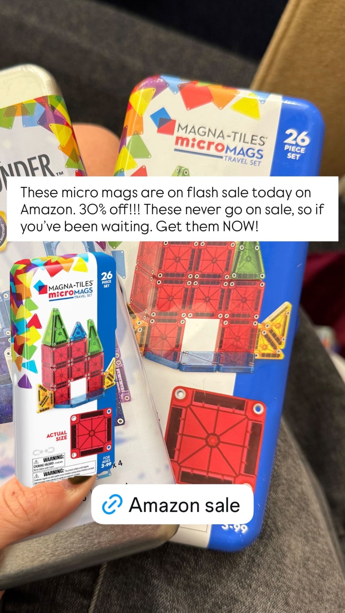 These micro mags are on flash sale today on Amazon. 30% off!!! These never go on sale, so if you’ve been waiting. Get them NOW!