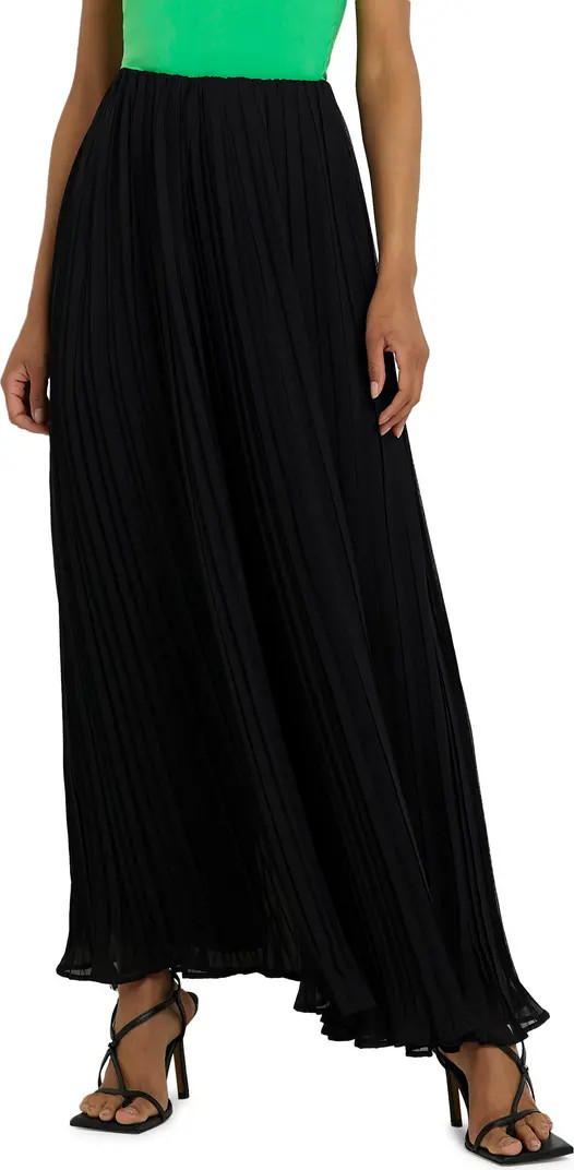 River Island Plissé Wide Leg Trousers | Nordstrom | Nordstrom