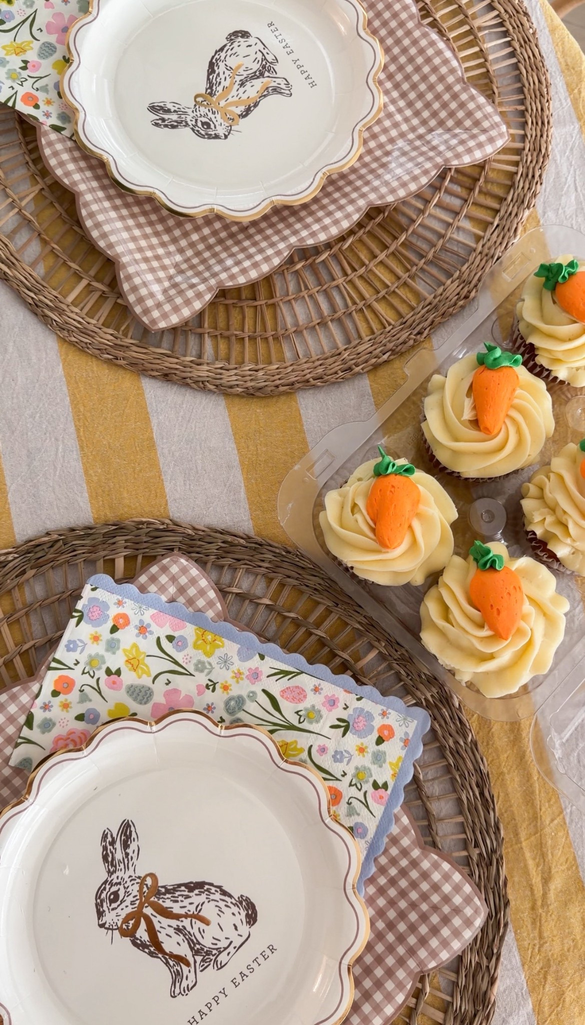 Easter tablescape and the cutest cupcakes from Publix 

#LTKHome #LTKSeasonal