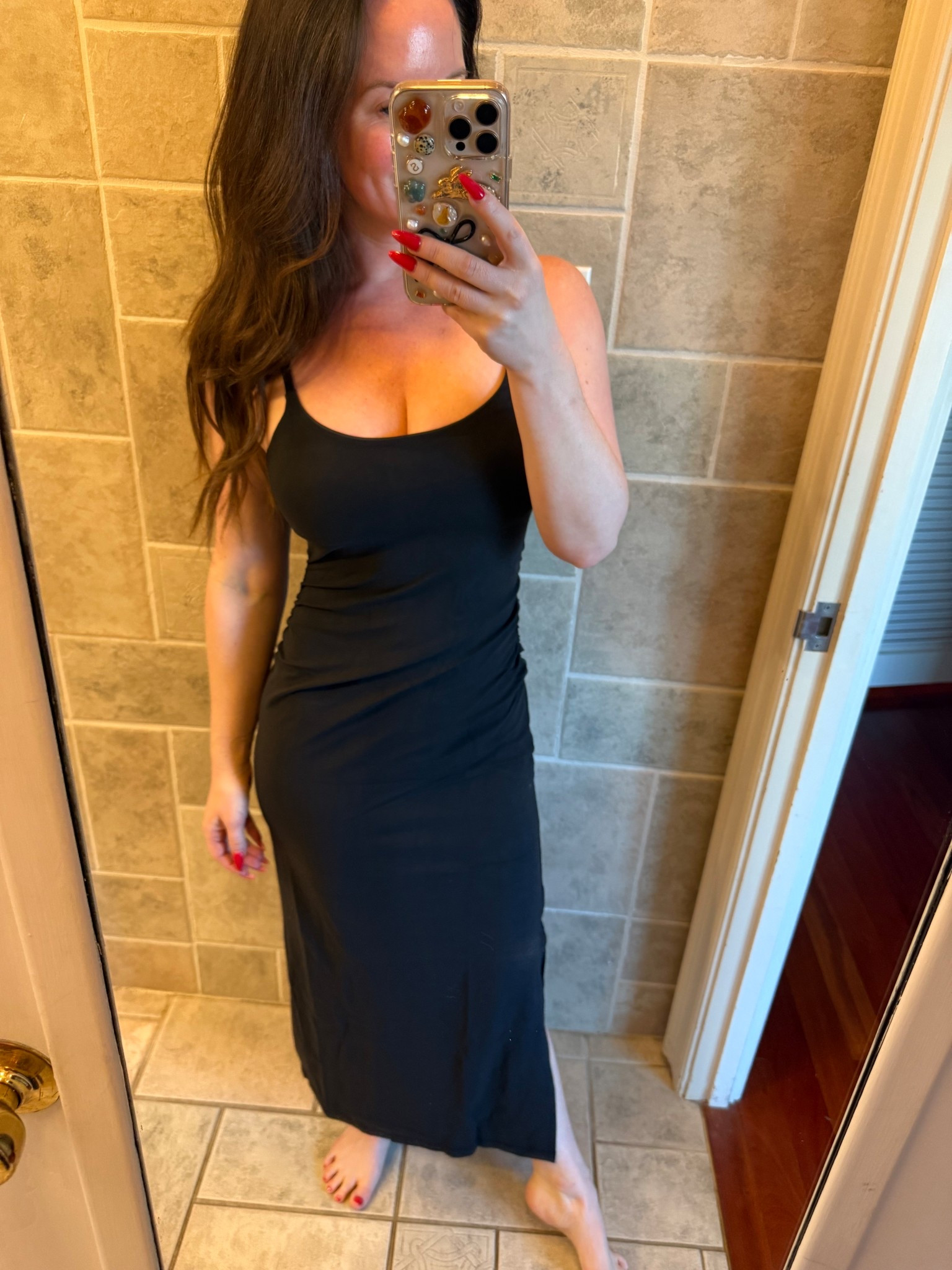 Built in bra travel dress 

#LTKPetite #LTKTravel #LTKFestival