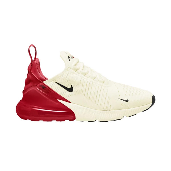 Women's Nike Air Max 270 Shoes 8 Gym Red/Sail-Black | Scheels