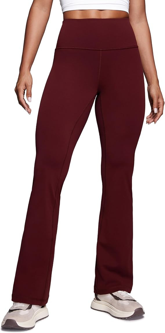 CRZ YOGA Womens Butterluxe High Waist Flare Pants 29" / 30.5" / 32" / 33.5" - Wide Leg Bootcut Yo... | Amazon (US)