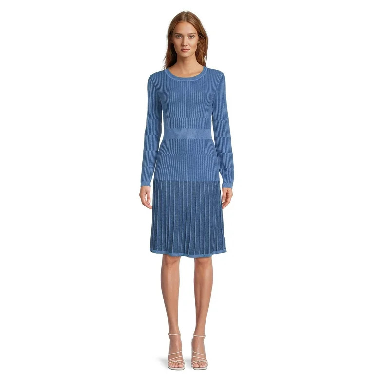Time And Tru Women's Sweater Dress - Walmart.com | Walmart (US)