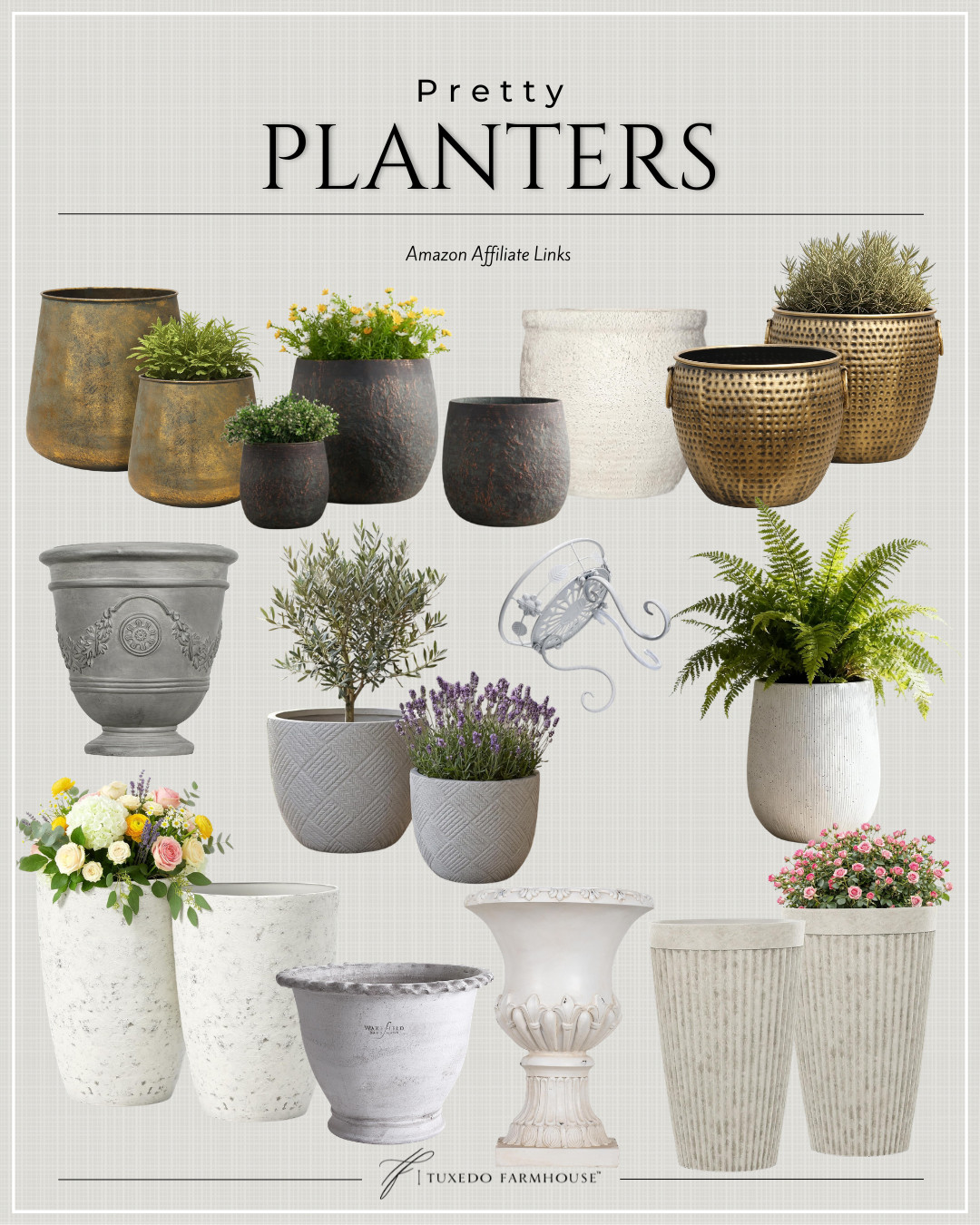 Pretty planters are one of the easiest ways to refresh your porch, patio, or garden. From classic urns to textured ceramic and warm metallic finishes, these favorites instantly elevate your outdoor spaces. Pair them with faux greenery or seasonal blooms for a polished look that lasts all season long.

#LTKHome #AmazonHome #PlanterStyle #OutdoorDecor #PatioDecor #GardenStyle #FrontPorchDecor #HomeStyling 

 #LTKSeasonal #LTKHome #LTKSaleAlert