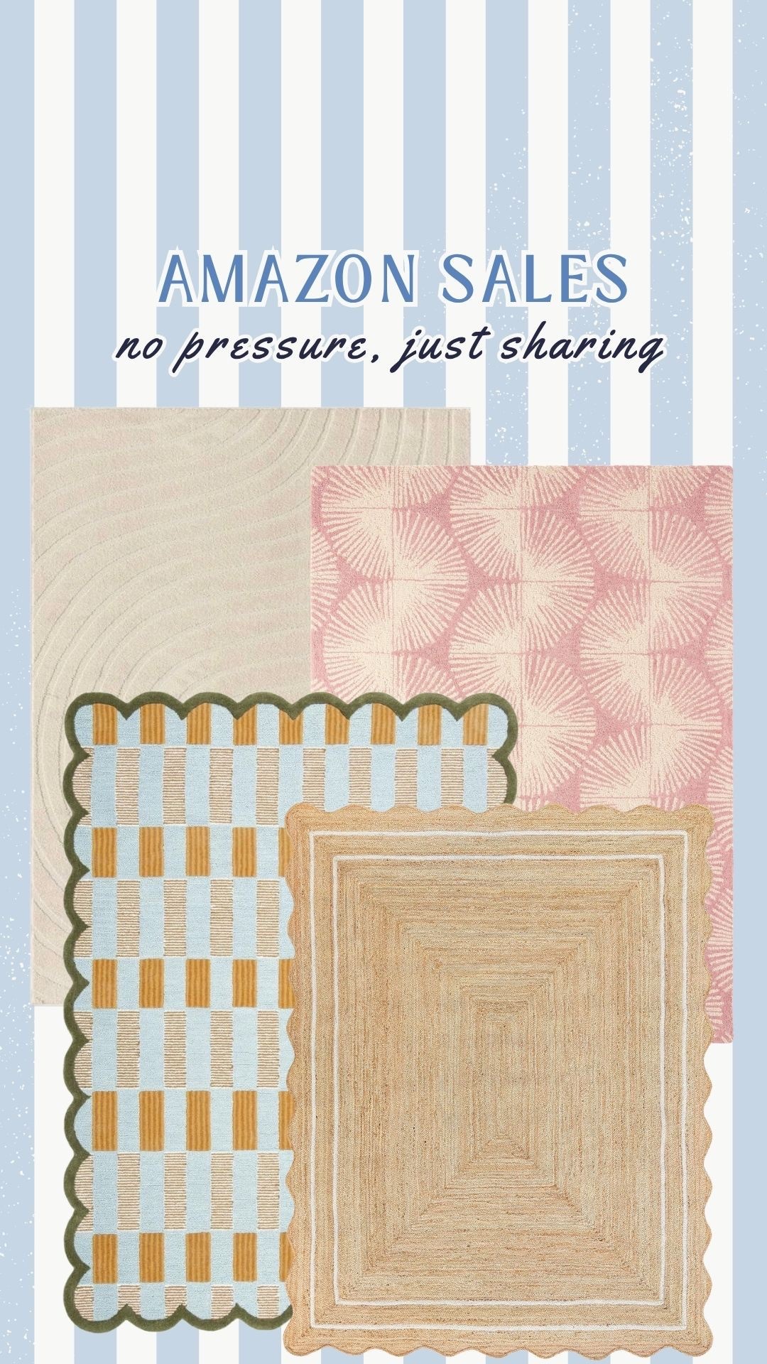 Amazon aesthetic/trendy/modern rugs on sale for spring sale week!!! Loving these 🫶🏼🫶🏼