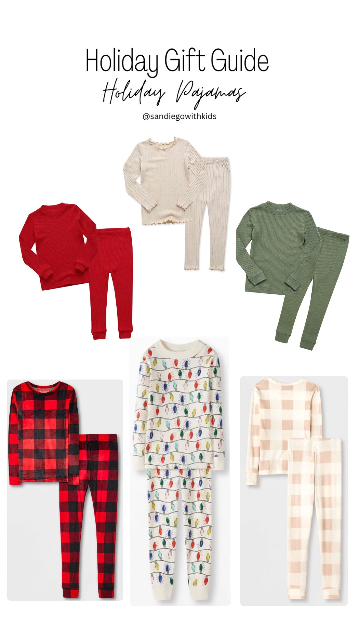 Holiday Pajamas 

#LTKfamily #LTKkids #LTKHoliday