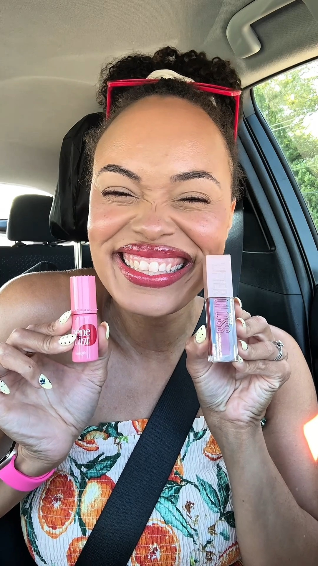 Lipstick of the day, berry lip tint, Benetint, Maybelline lip gloss, beauty on a budget, summer lip combo

#LTKBeauty #LTKgrwm #LTKselfcare