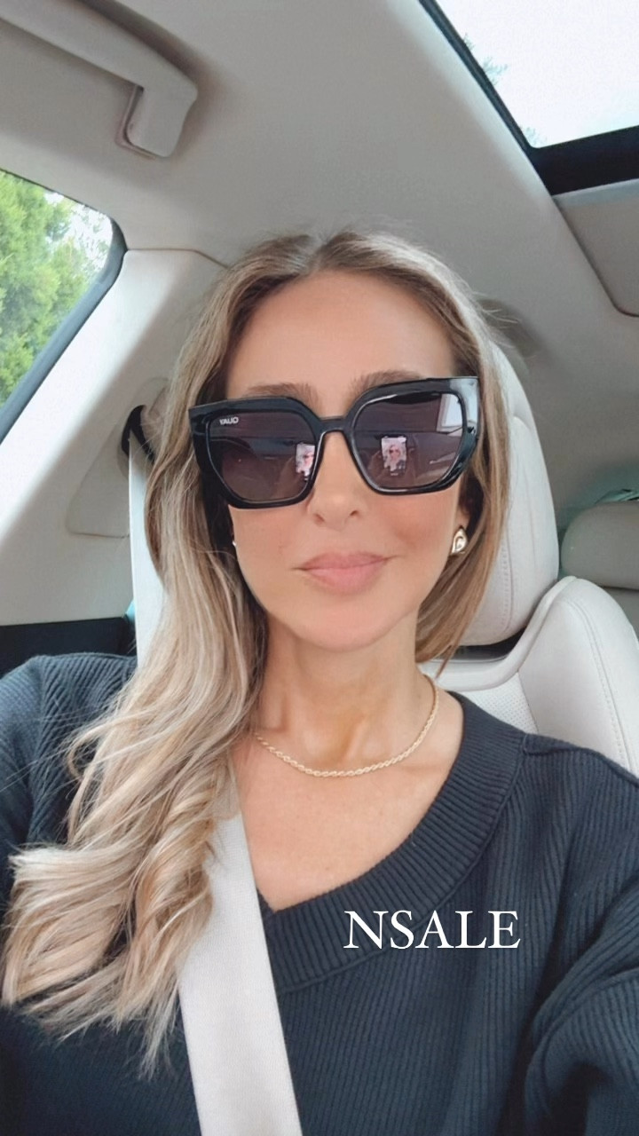 NSALE sunnies and soft sweater 
Run tts , wearing a size small 


#LTKOver40 #LTKStyleTip #LTKxNSale