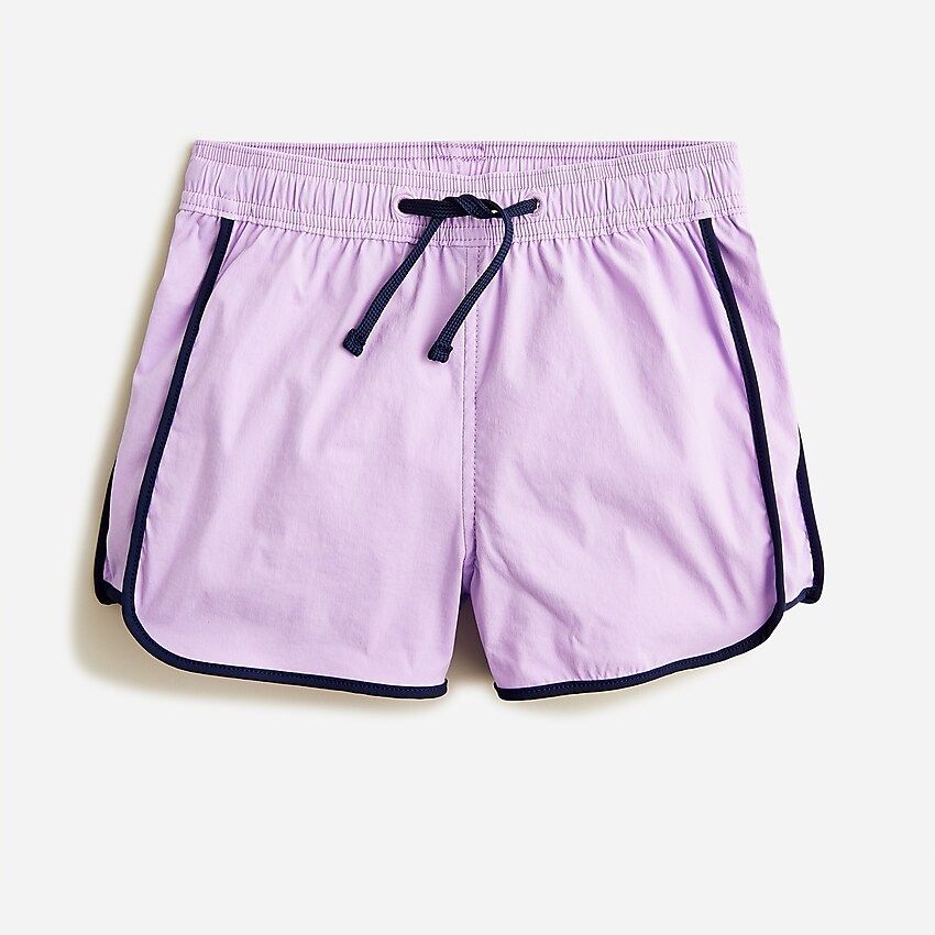 Girls' fishtail hem active shorts | J.Crew US