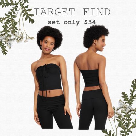 Target find! Halter top and foldover pants.

For exposure:
cute, lounge, skims

#LTKfindsunder50 #LTKxTarget
