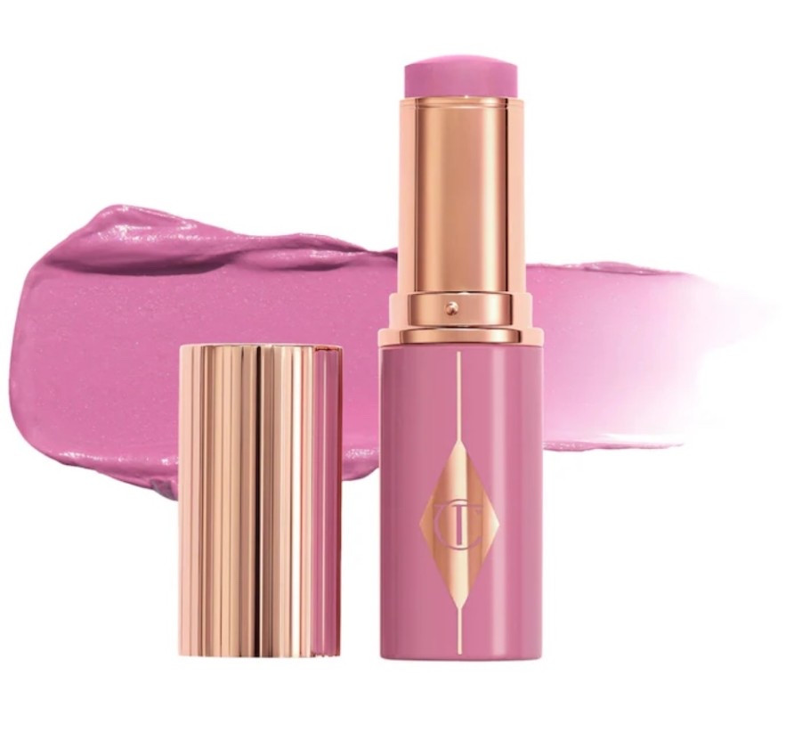 Charlotte Tilbury Unreal Lip + Cheek Glow Blush Stick with Hyaluronic Acid 👏👏