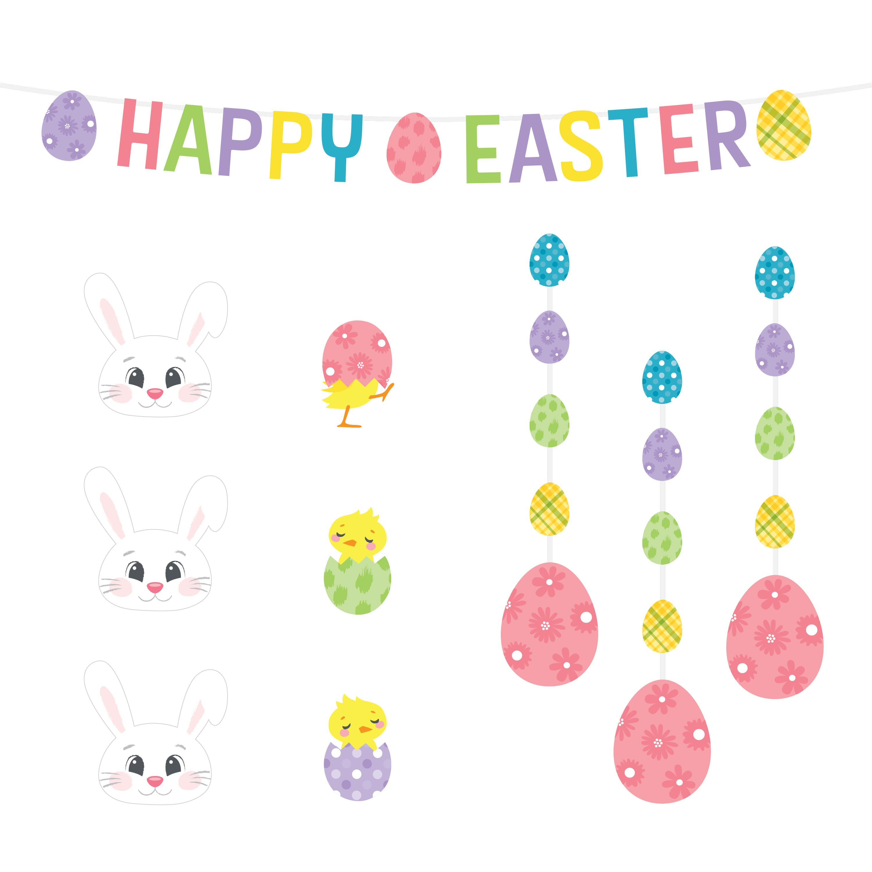 Way To Celebrate Easter 10-Piece Decoration Kit | Walmart (US)