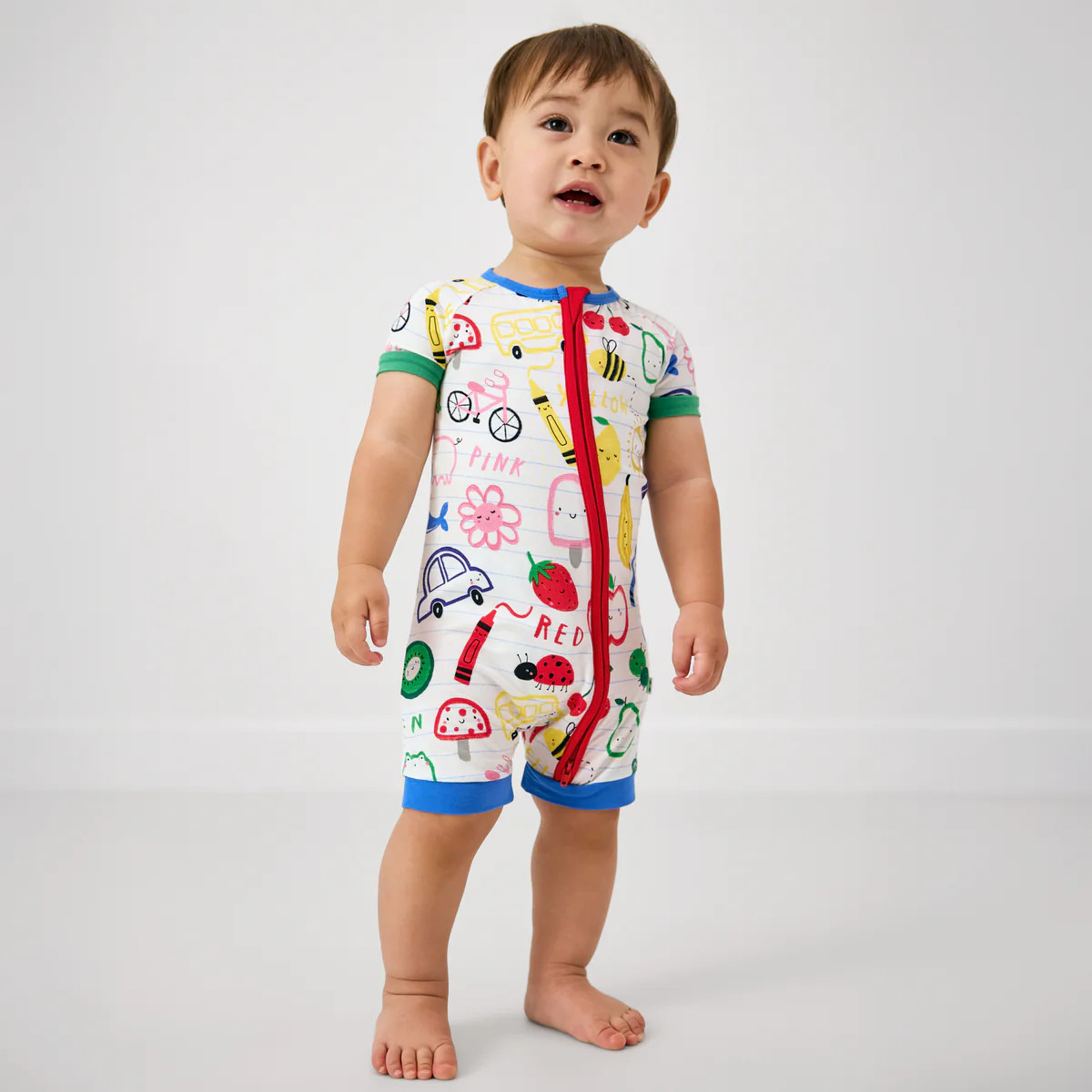 Coloring Crew Shorty Zippy | Little Sleepies