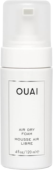 OUAI Air Dry Foam - Hair Mousse for Curly Hair & Beach Waves - Conditioning & Detangling With Kal... | Amazon (US)