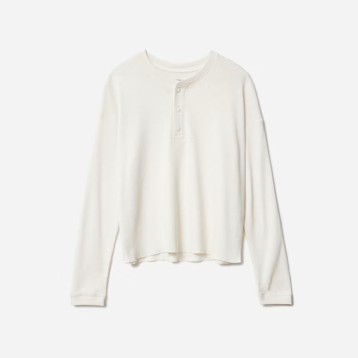 The Organic Cotton Waffle Henley | Everlane