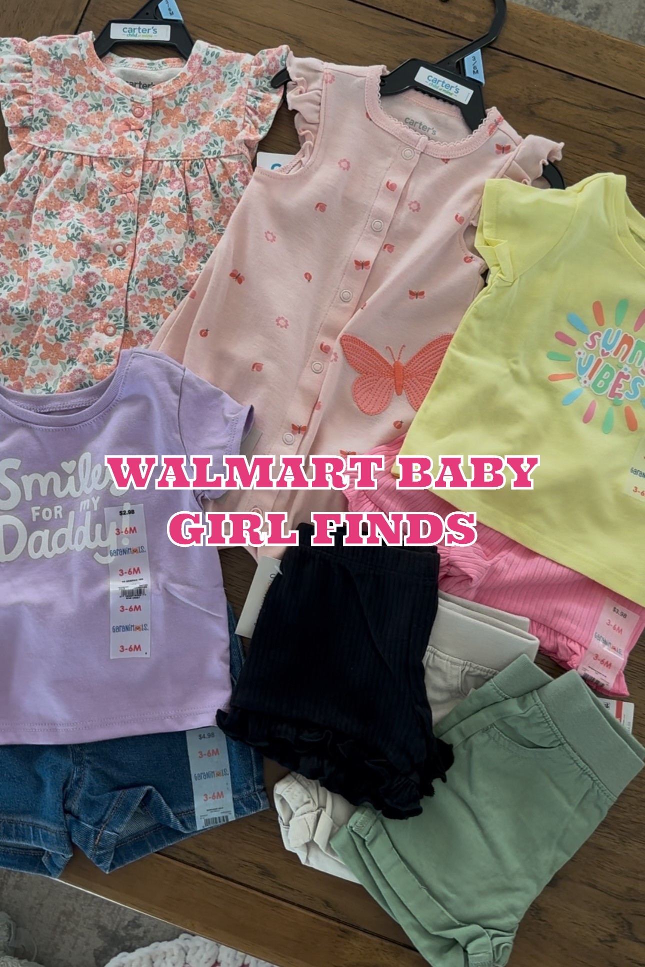 Baby girl clothes under $10 🌻

#LTKFamily #LTKKids #LTKBaby