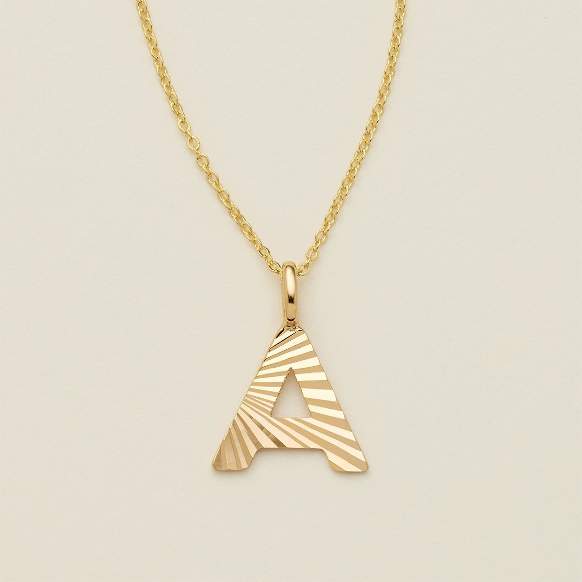 Initial Pendant Necklace | Made by Mary (US)