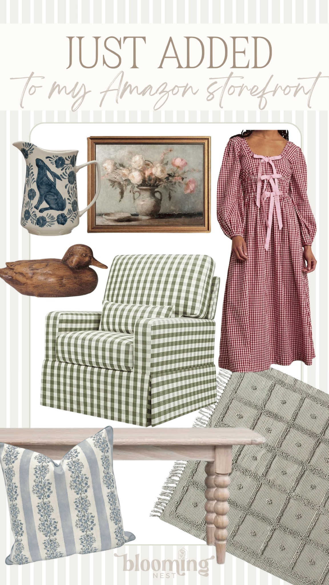 Just added to my Amazon store front!

THEBLOOMINGNEST spring art furniture decor dress bench throw 

#LTKSeasonal #LTKHome