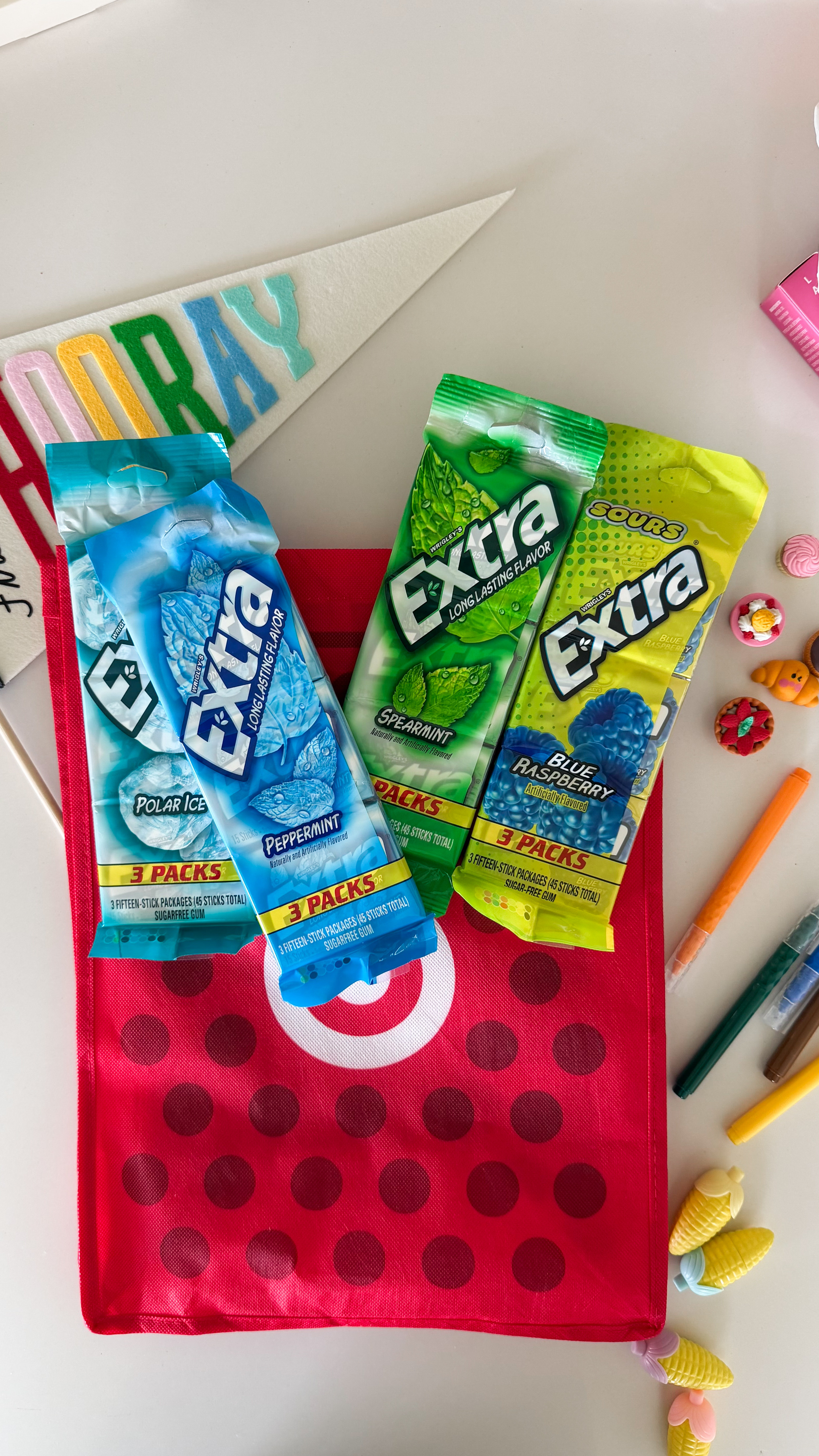 #AD Back to school season is here and that means it’s time back in the classroom for teachers. Even the most “EXTRA” gift can go a long way, so this BTS be sure to pick up your favorite EXTRA pack of gum today at your local @Target 
Comment EXTRA to shop my LTK Shop now! 
#TargetPartner #Target #Backtoschool #teachergift @shop.ltk #liketkit 
 

 #LTKdayinmylife #LTKmomlife #LTKKids