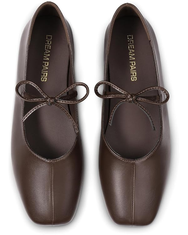 DREAM PAIRS Women's Ballet Mary Jane Flats | Amazon (US)