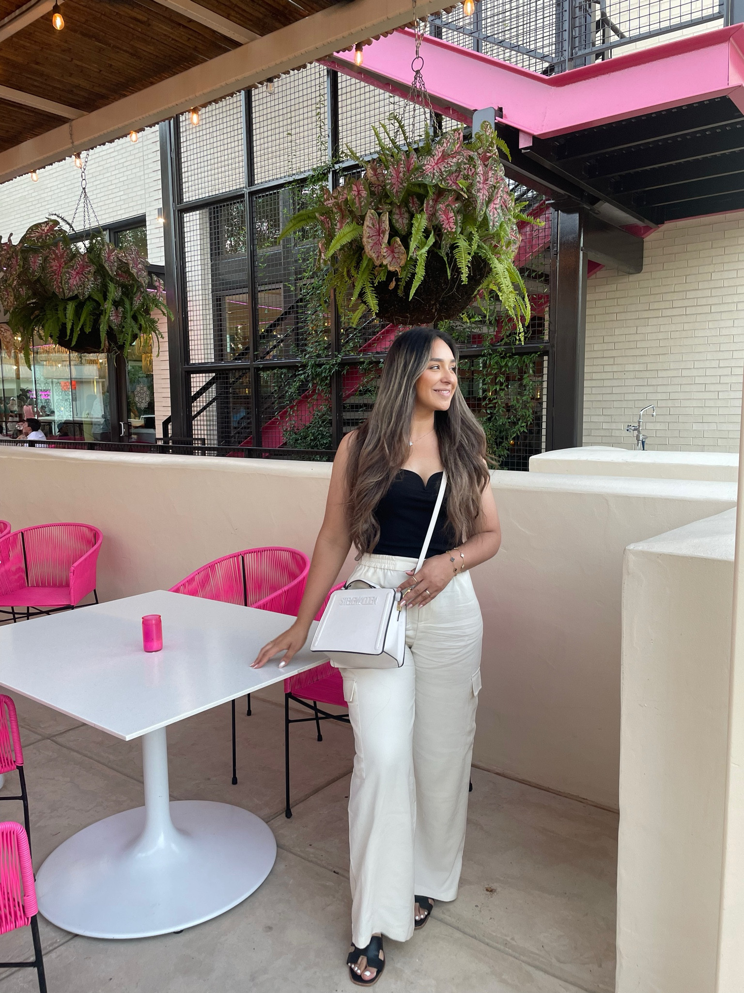 Monochrome Steve Madden bag black sandals pink Hermes oran dupe

#LTKFind #LTKstyletip #LTKSeasonal