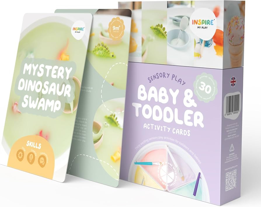 Inspire My Play - 30 x Baby and Toddler Sensory Play Activity Cards - Inspiration for Creative Pl... | Amazon (US)