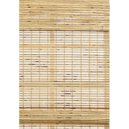 Arlo Blinds Cordless Petite Rustique Bamboo Roman Shade - Size: 30"W x 60"H, Innovative Cordless ... | Walmart (US)