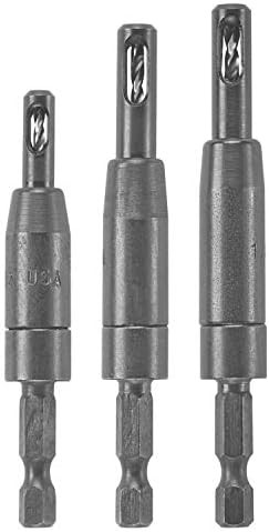 Bosch CC2430 Clic-Change 1/4 in. Self-Centering Drill Bit Assortment (3-Piece) | Amazon (US)